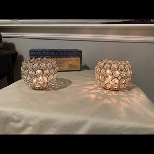 PartyLite tea light holders